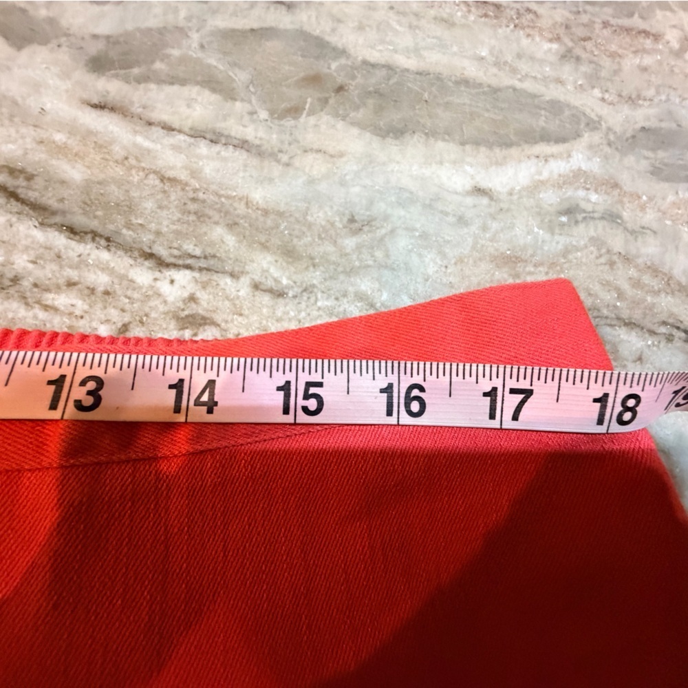 Alfred Dunner Red Pull On Pants Size 18 Elastic Waist Straight Leg Stretch - Picture 7 of 9
